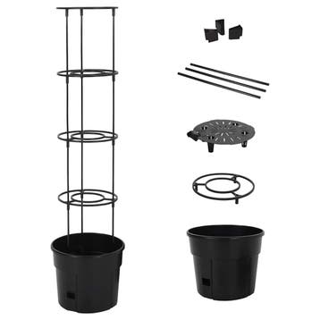 vidaXL Tomatenkweekpot ø29,5x115 cm polypropeen, Tuin en Terras, Verzenden, Nieuw