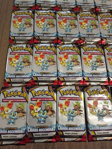 Pokémon - 40 Booster pack - Pack Chaos Ascendant - Scarlet &