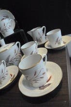 P.L., Limoges - Service à thé et café (20) - Porcelaine