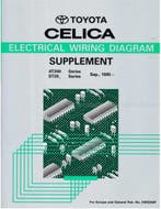 1995 TOYOTA CELICA ELECTRISCH SCHEMA WERKPLAATSHANDBOEK