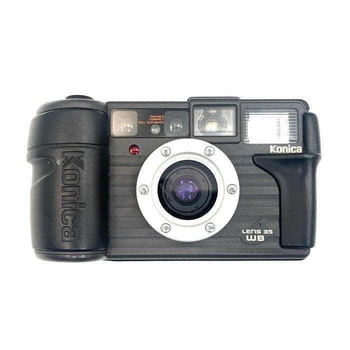 Konica Lens 35 WB Analoge compactcamera, Audio, Tv en Foto, Fotocamera's Analoog