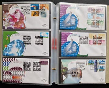Pays-Bas 1950/2001 - Collection de FDC presque complète +, Timbres & Monnaies, Timbres | Pays-Bas