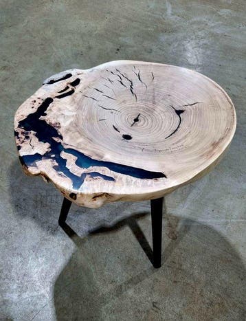 gp_woodepoxy - gp_woodepoxy - Salontafel - Hout, Knoesthout,
