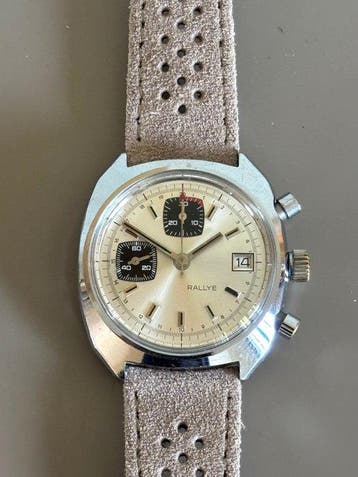 Rallye - Chronograph - Zonder minimumprijs - Valjoux 7765 -