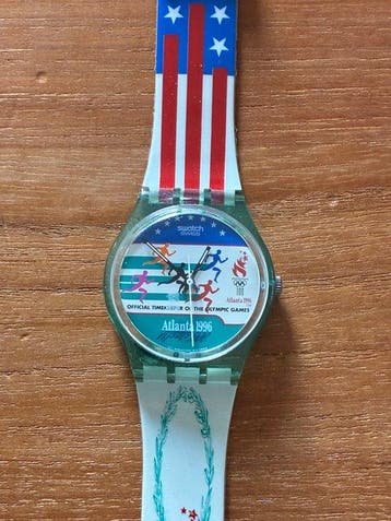 Olympische Spelen - Swatch horloge, Nieuw