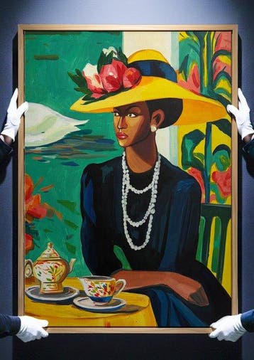 E. García - Rachel y su sombrero XL (no reserve)
