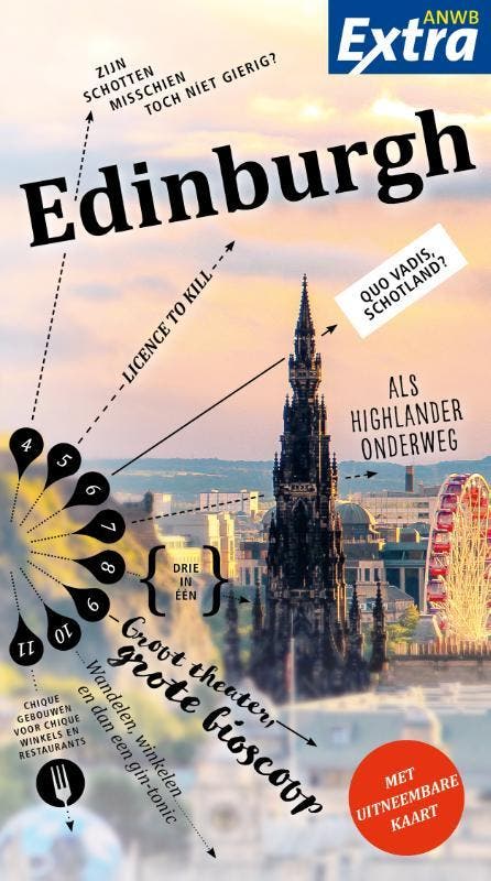 Edinburgh / ANWB extra 9789018053246 Matthias Eickhoff, Boeken, Reisgidsen, Zo goed als nieuw, Verzenden