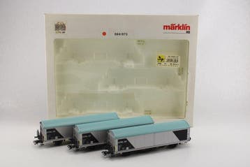 Märklin H0 - 44563.003 - Ensemble de wagons de marchandises, Hobby en Vrije tijd, Modeltreinen | H0, Nieuw