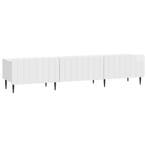 vidaXL TV Kast met lade Hoogglans Wit 147 x 34,5 x 32 cm, Verzenden