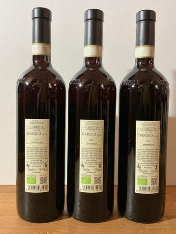 2021 Ceretto - Barolo DOCG - 3 Flessen (0.75 liter), Nieuw
