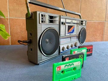 JVC - RC-770LB Draagbare radio, Nieuw