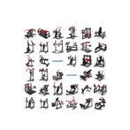 Gymfit - Xtreme-line Plate Loaded Series - Complete Set 34, Ophalen of Verzenden