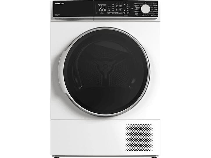Sharp -  Warmtepomp Droogkast E  - Wit, Elektronische apparatuur, Droogkasten, Nieuw, Voorlader, 95 cm of meer, Verzenden