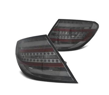 FEUX ARRIÈRE POUR MERCEDES CLASSE C W204 07-11 LED BAR GRIS, Verzenden, Nieuw