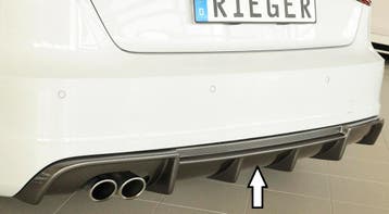 Rieger diffuser | A3 (8V): 07.12-08.16 (tot Facelift) - 3-dr, Verzenden