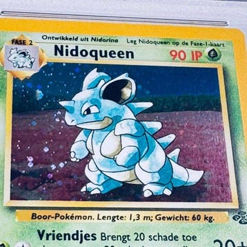 Pokémon Graded card - Nidoqueen Holo 7 – Pokémon - PSA 9, Nieuw