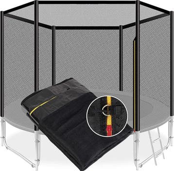 KESSER® Trampoline veiligheidsnet - 305cm - uv-bestendig - Z, Verzenden, Nieuw