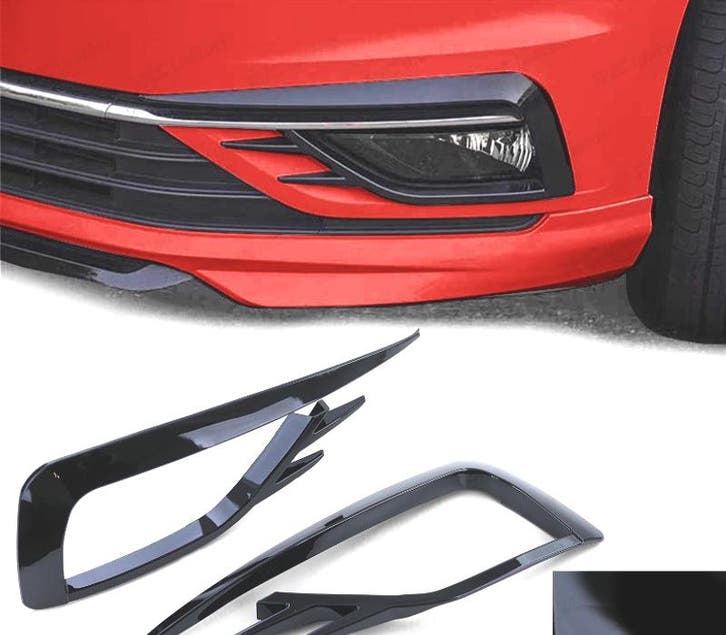CONTOUR PHARES VOLKSWAGEN VW GOLF 7 17-20 NOIR BRILLANT, Autos : Pièces & Accessoires, Carrosserie & Tôlerie, Envoi