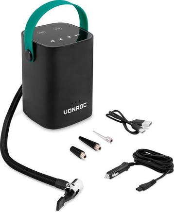 2dekans | VONROC Draadloze mini compressor 12V - Ingebouwde, Ophalen of Verzenden