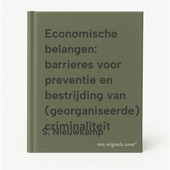 Economische belangen: barrieres voor preventie en, Livres, Livres Autre, Envoi
