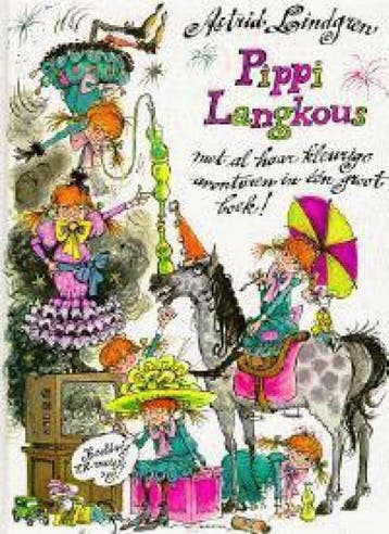 Pippi Langkous met al haar kleurige avonturen in één groot, Boeken, Verzenden, Gelezen, Astrid Lindgren