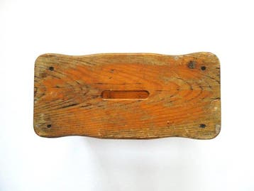 Ottoman - Bois - Banquette Bedstee, petit marchepied,