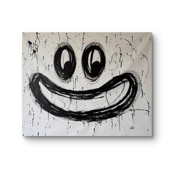 GINI MARTA - Who are you ? XXL, Antiek en Kunst, Kunst | Schilderijen | Modern