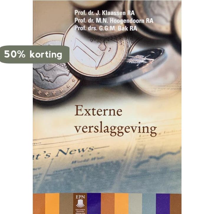 Externe verslaggeving 9789011056084 M.N. Hoogendoorn, Boeken, Schoolboeken, Gelezen, Verzenden