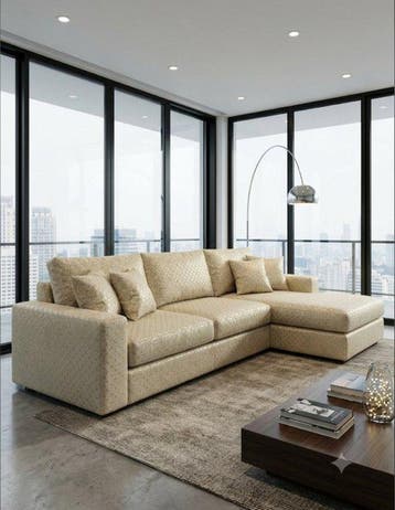 Tessuto Jacquard Broccato Dorato san Leucio 500x280 cm –