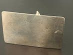 Beeldje - Man met geit - .835 zilver