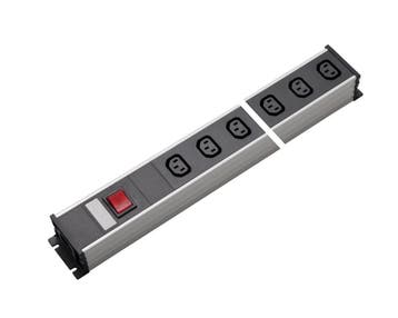 Martin Kaiser 4-Weg IEC Stopcontact C13 met Schakelaar -, Doe-het-zelf en Bouw, Elektriciteit en Kabels, Verzenden, Nieuw