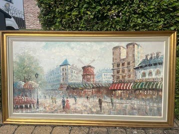 European School (XX) - Moulin Rouge, Parijs – Montmartre