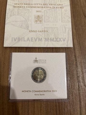 Vaticaan. 2 Euro 2025 Anno Santo (Zonder minimumprijs)
