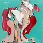 Oscar Leonor - Estudio para figura sentada XL