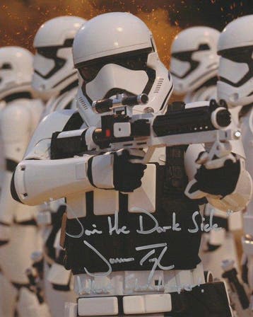 Star Wars Episode VII: The Force Awakens - Signed by James, Nieuw