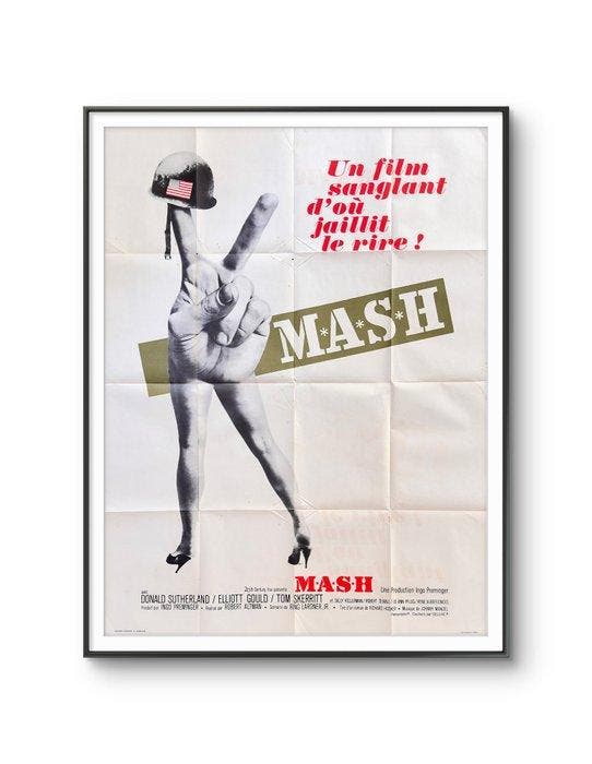 20th Century Fox - Mash* (1970) - Original French Movie, Collections, Cinéma & Télévision