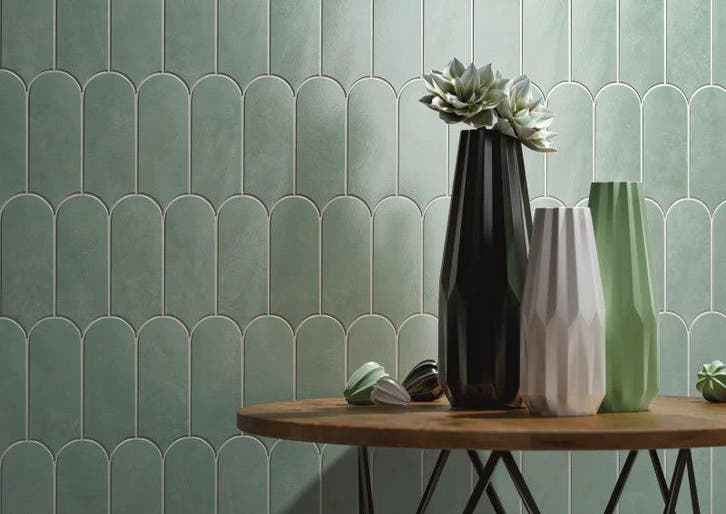 Wandtegel Groen 8x21,5cm (Muurtegels, Afbouwmaterialen), Doe-het-zelf en Bouw, Tegels, Minder dan 20 cm, 20 tot 40 cm, 10 m² of meer