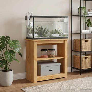 vidaXL Aquarium Stand PANAMA Bruin 60 x 30 x 60 cm 150 kg, Dieren en Toebehoren, Verzenden, Nieuw