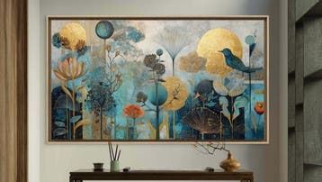 Mrs Art Prime - The Mystical Secret Garden In Gustav Klimt, Antiek en Kunst