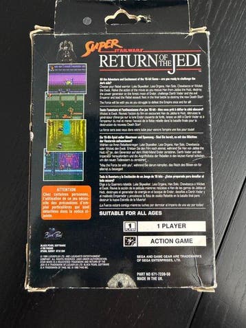 Sega - Game Gear - Super Star Wars Return of the Jedi -, Nieuw