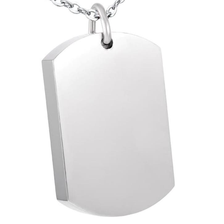 Fako Bijoux - Ketting - Ashanger / Assieraad - Dog Tag -, Bijoux, Sacs & Beauté, Colliers, Envoi