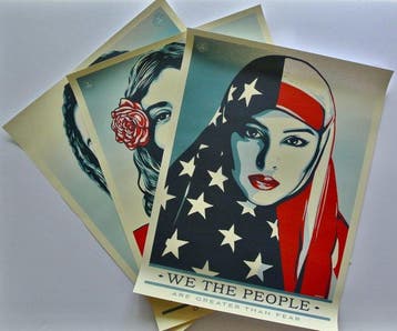Shepard Fairey (OBEY) - OBEY We The People Offset Lithograph