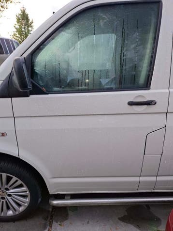 VOLKSWAGEN TRANSPORTER T5 T6 PORTIER LINKS (plaatwerk), Gebruikt, Links, Ophalen of Verzenden, Volkswagen