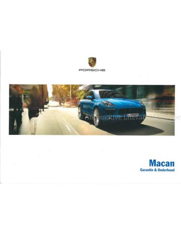2015 PORSCHE MACAN GARANTIE & ONDERHOUD NEDERLANDS, Ophalen of Verzenden