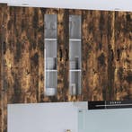 vidaXL Keukenkast aan de muur Lucca Gerookt eiken 60 x 31 x, Huis en Inrichting, Verzenden, Nieuw