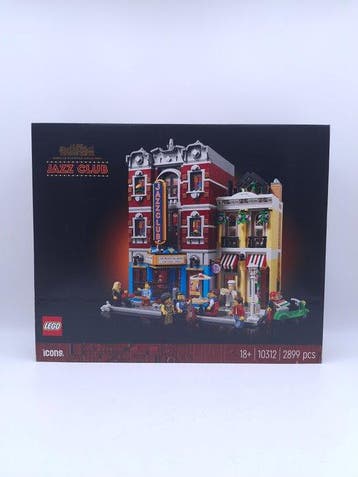 Lego Set - 10312 - Icons - Jazz Club, Nieuw
