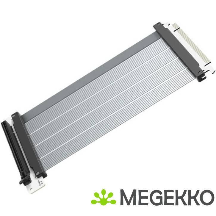 Cooler Master Riser Cable PCIe 5.0 x16 White -200mm, Computers en Software, Pc- en Netwerkkabels, Nieuw, Verzenden