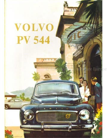 1960 VOLVO PV 544 BROCHURE NEDERLANDS, Ophalen of Verzenden, Nieuw