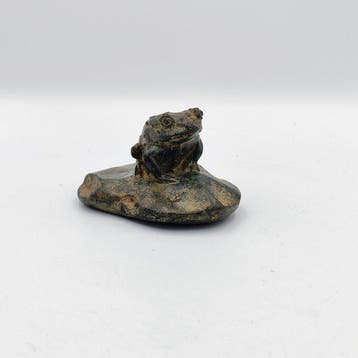 Chenet - Pierre Chenet (XX-XXI) - sculptuur, Sitting Frog on