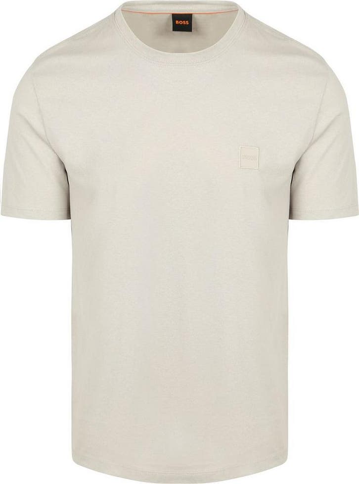 BOSS T-shirt Tales Ecru maat Maat 48/50 (M) Heren, Kleding | Heren, T-shirts, Nieuw, Maat 48/50 (M), Verzenden
